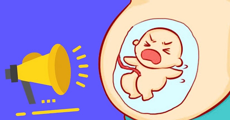 Không phải cho thai nhi nghe nhạc thai giáo tiếng Anh nhiều là tốt. (Ảnh: Sưu tầm Internet)