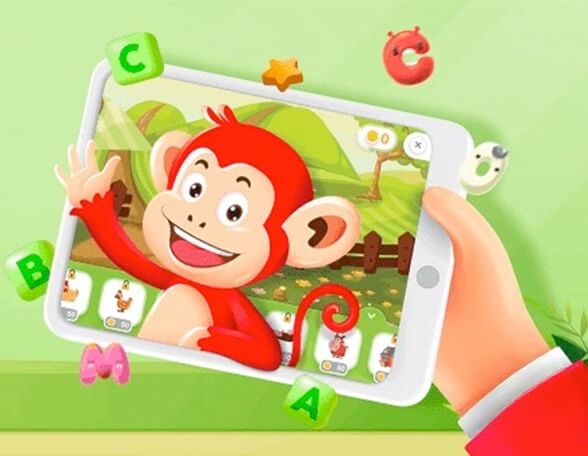 Luôn có bạn Max đồng hành cùng các bé trong hành trình học tiếng Anh (Ảnh: Monkey)