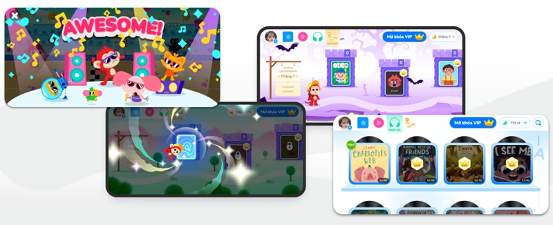 Ba mẹ tận dụng, khai thác triệt để sự tương tác của AI Max để đồng hành cùng bé (Ảnh: Monkey)