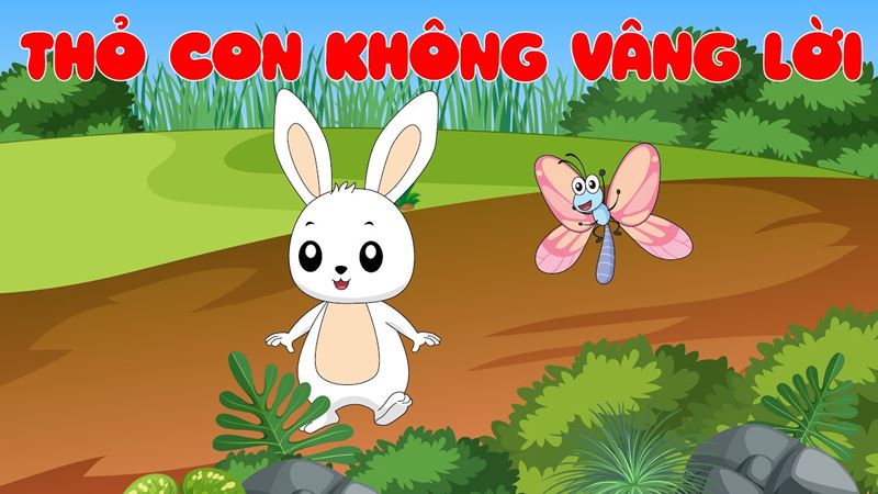 Truyện Thỏ con không vâng lời. (Ảnh: Internet)