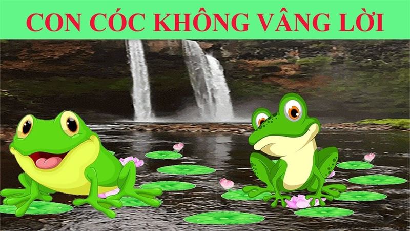 Truyện Cóc con không vâng lời. (Ảnh: Internet)