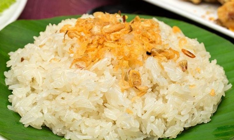 Xôi nếp nấu rất đơn giản nhưng lại cực bổ dưỡng. (Nguồn: Internet)