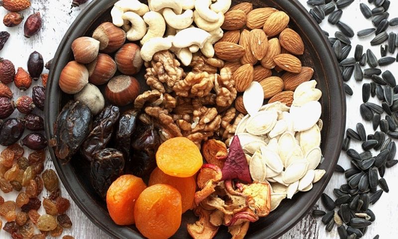 Các loại hạt có tác dụng lợi sữa rất tốt. (Nguồn: Internet)