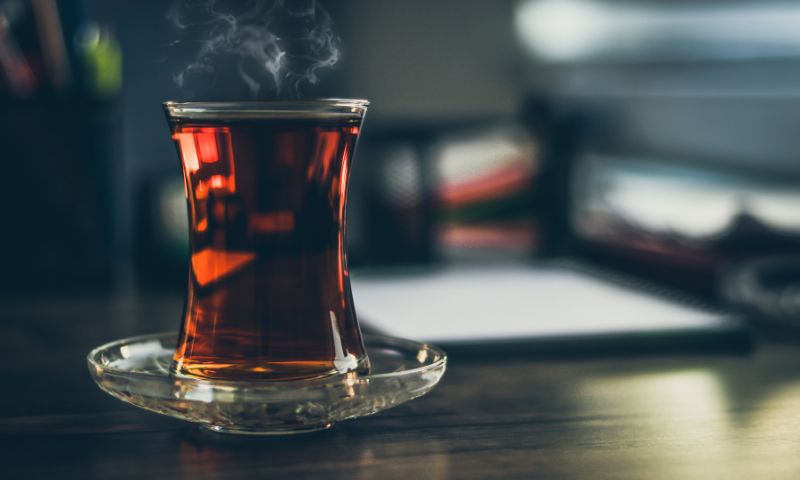 Nước chè vằng giảm cân. (Ảnh: Nguồn Internet)