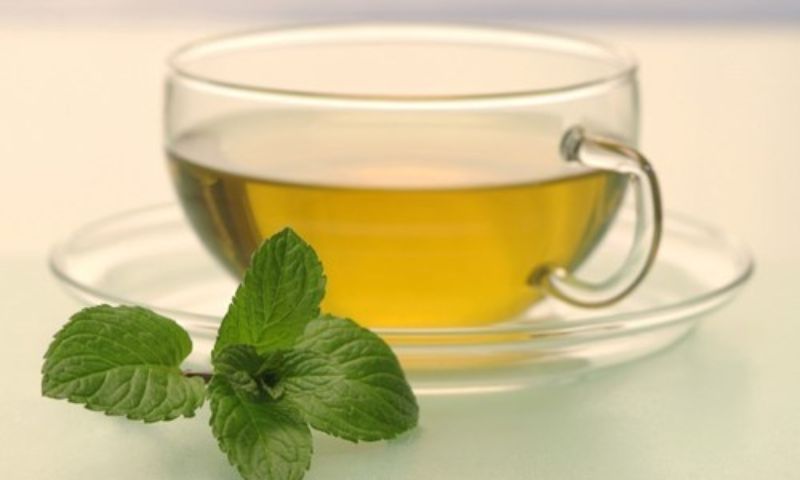 Trà xanh bạc hà. (Ảnh: Nguồn Internet)