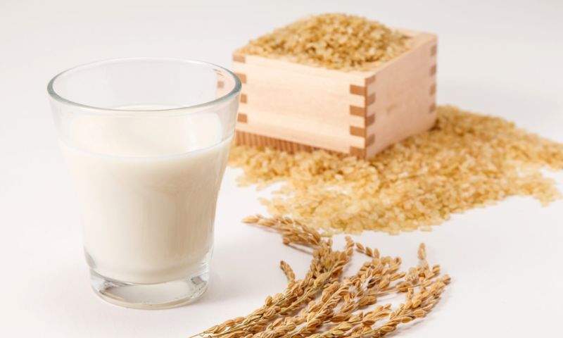 Sữa gạo lứt. (Ảnh: Nguồn Internet)