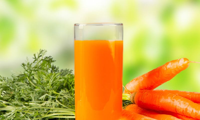 Nước ép cà rốt. (Ảnh: Nguồn Internet)