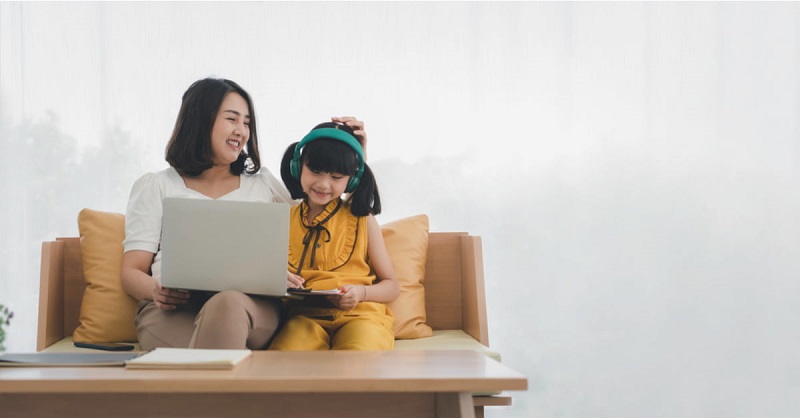 Lưu ý để trẻ học tiếng Anh qua phần mềm trên máy tính hiệu quả. (Ảnh: Sưu tầm Internet)