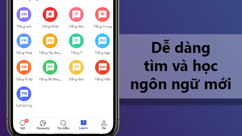 Luyện nói tiếng Anh và nhiều ngôn ngữ khác cùng phần mềm Hello Talk. (Ảnh: Sưu tầm internet)