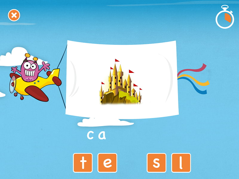 Bài học trong LearnEnglish Kids: Playtime. (Ảnh: Sưu tầm Internet)