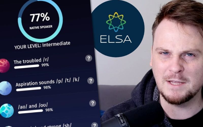 ELSA Speak luyện phát âm. (Ảnh: Sưu tầm Internet)