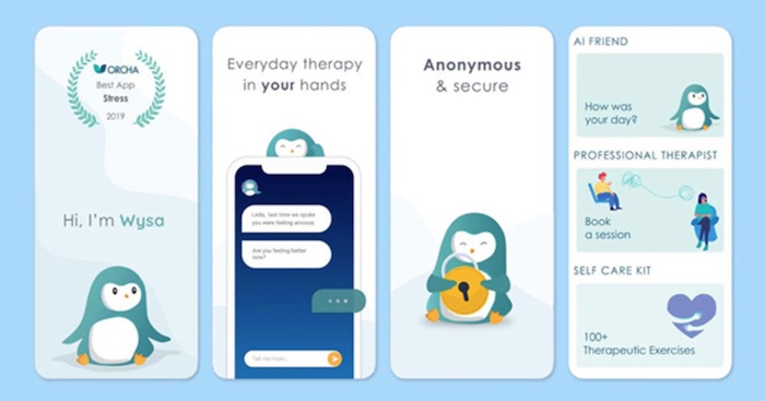 Cải thiện kỹ năng giao tiếp tiếng Anh cùng trợ lý ảo Wysa. (Ảnh: Sưu tầm internet)