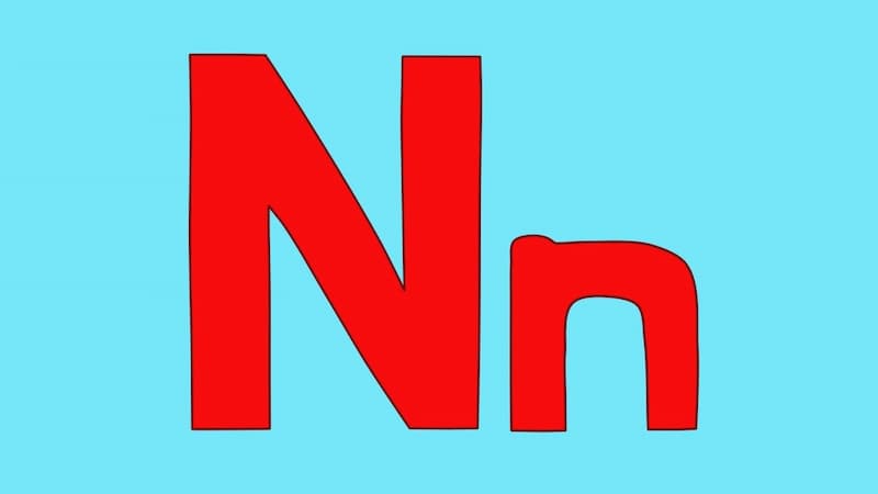 Cách phát âm chữ N trong bảng chữ cái tiếng Anh. (Ảnh: Internet) 