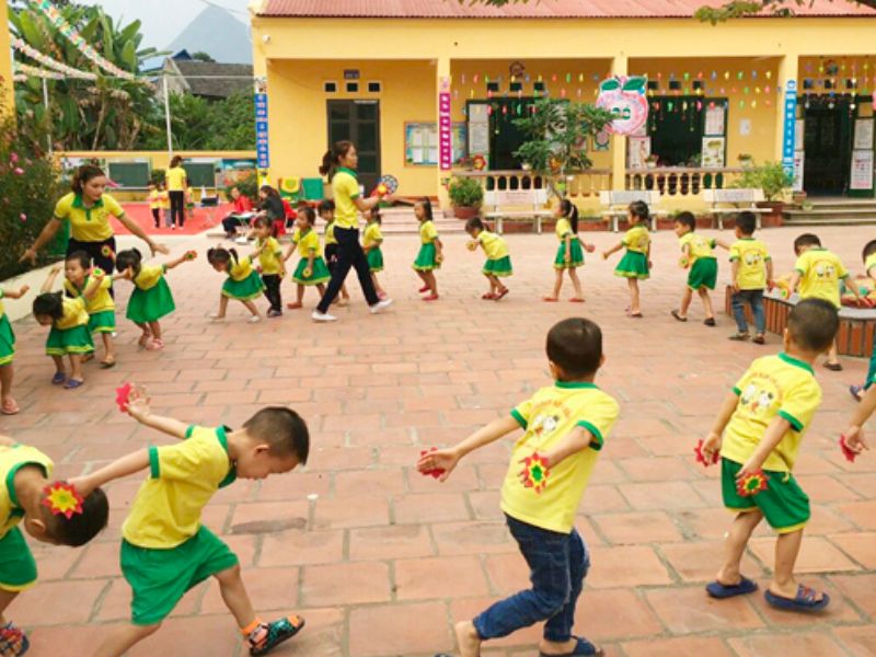 Thể dục thể thao giúp bé phát triển tư duy (Ảnh: Sưu tầm internet)