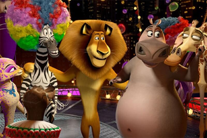 Phim hoạt hình “Madagascar 3”. (Ảnh: Sưu tầm Internet)