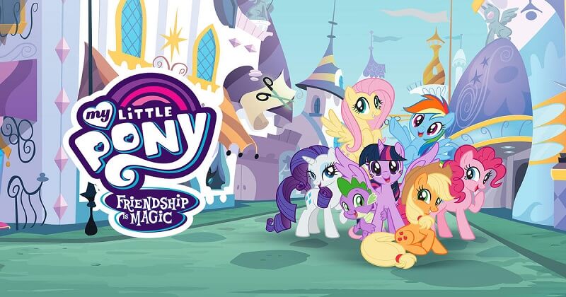 Phim hoạt hình “My little pony: Friendship is Magic”. (Ảnh: Sưu tầm Internet)