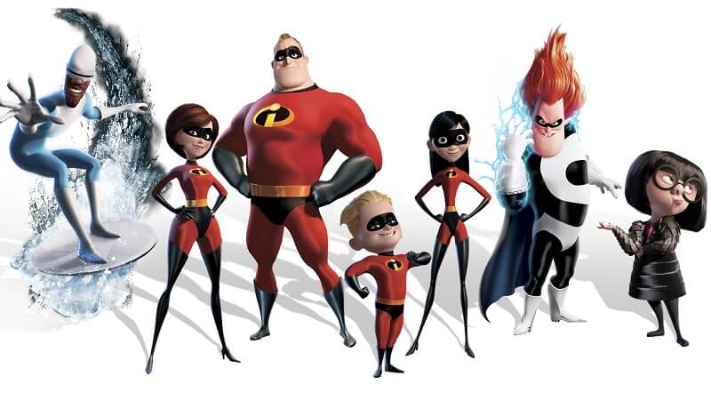 Phim hoạt hình “The Incredibles”. (Ảnh: Sưu tầm Internet)