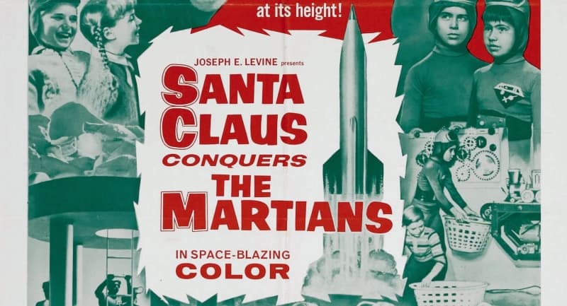 Phim Santa Claus Conquers The Martians (1964). (Ảnh: sưu tầm internet)