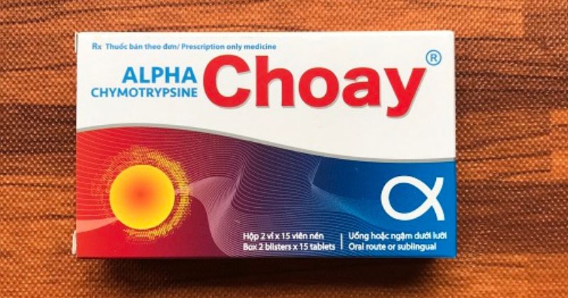 Thành phần chủ yếu có trong Alpha Choay là alpha chymotrypsin. (Ảnh: Sưu tầm Internet)
