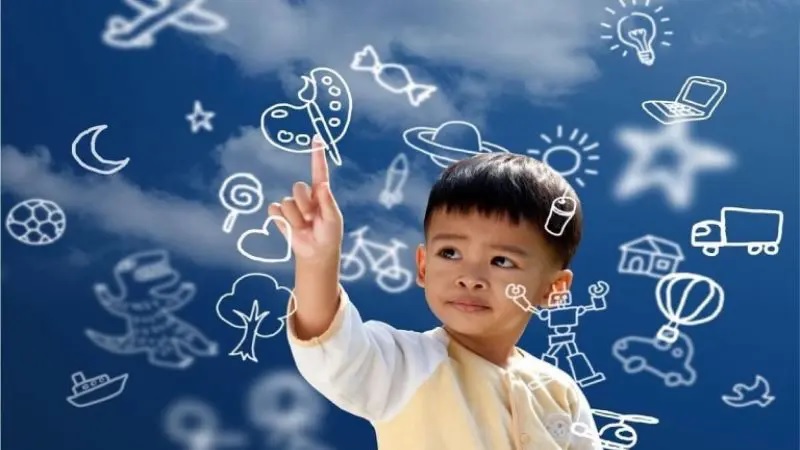 Trẻ tự kỷ chậm nói thường đi kèm với nhiều biểu hiện đặc biệt. (ảnh: Sưu tầm internet)