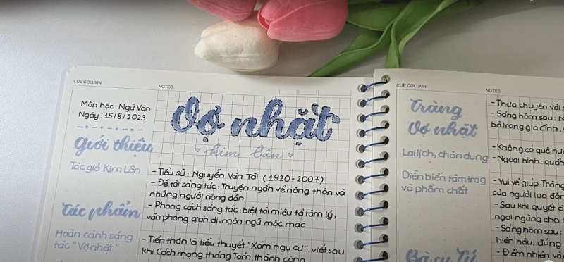 Nâng cao hiệu quả ghi nhớ với phương pháp ghi chú Cornell. (ảnh: Sưu tầm internet)
