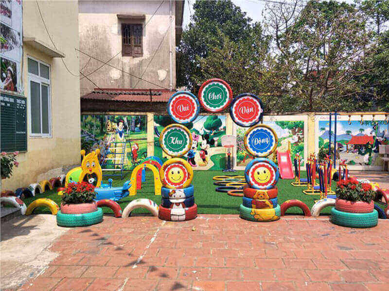 Ứng dụng hoạt động ngoài trời trong phương pháp STEM mầm non. (Ảnh: Sưu tầm Internet)