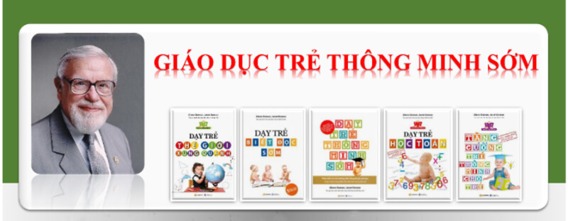 Glenn Doman là một phương pháp giáo dục sớm cho trẻ. (Ảnh: Sưu tầm Internet)