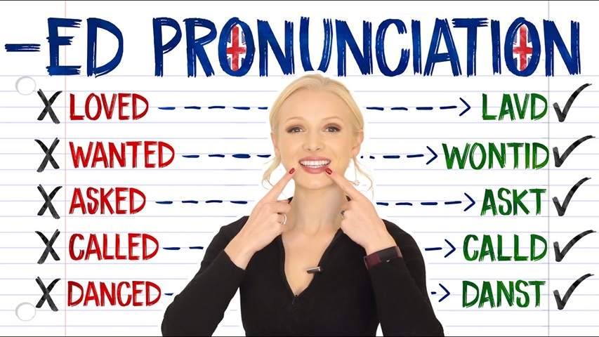 You should practice pronouncing words with -ed more frequently (Image: sourced from the Internet)