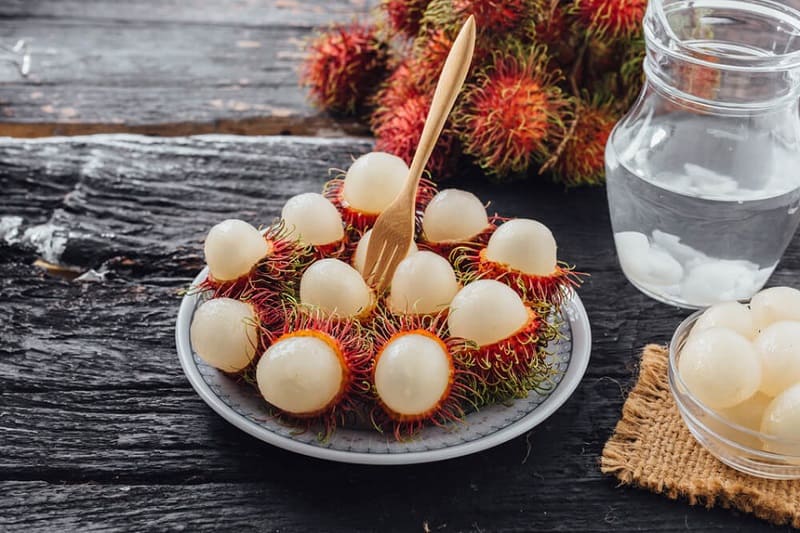 Chôm chôm tăng cường hệ miễn dịch cho cơ thể. (Ảnh: Sưu tầm Internet)