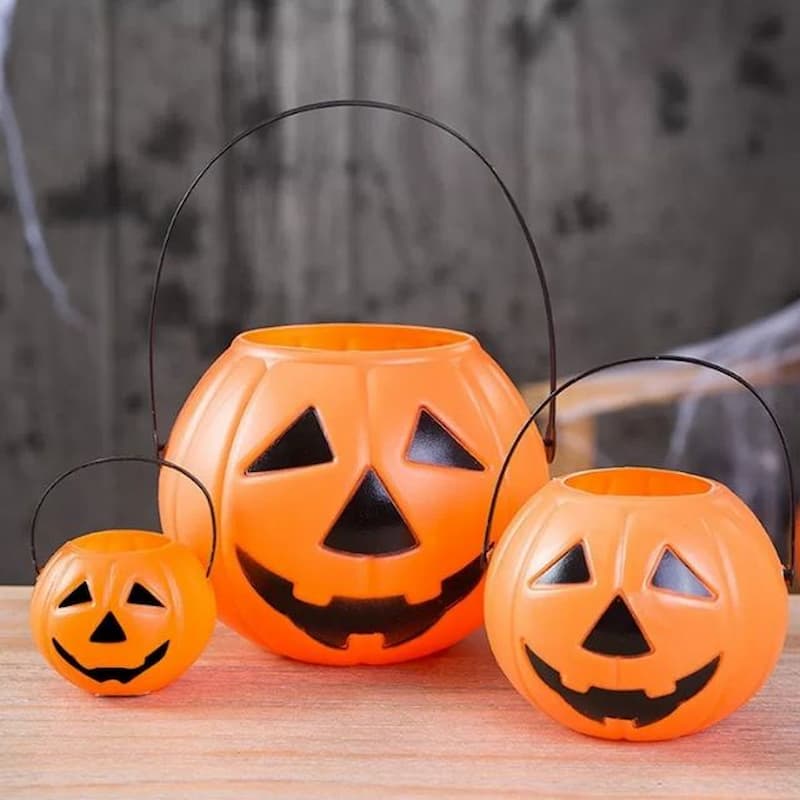 Giỏ đựng kẹo Halloween. (Ảnh: sưu tầm internet)