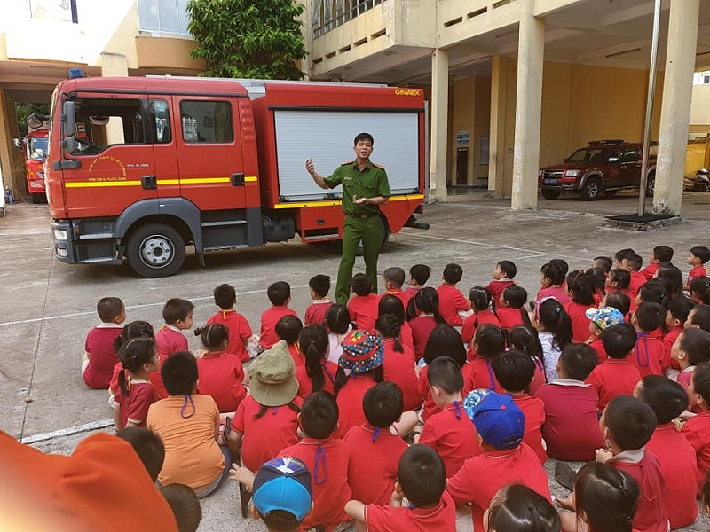 Cơ sở mầm non cần thực hiện đúng quy trình PCCC (Ảnh: Sưu tầm internet)