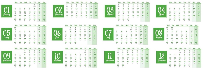 Quý là một danh từ chỉ đại lượng thời gian trong năm. (ảnh: Sưu tầm internet)