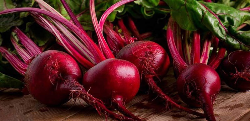 Củ dền ít được nhắc đến nhưng trong 100g của nó chứa khoảng 3,8g chất xơ - một hàm lượng đáng kể. (Ảnh: Sưu tầm Internet)