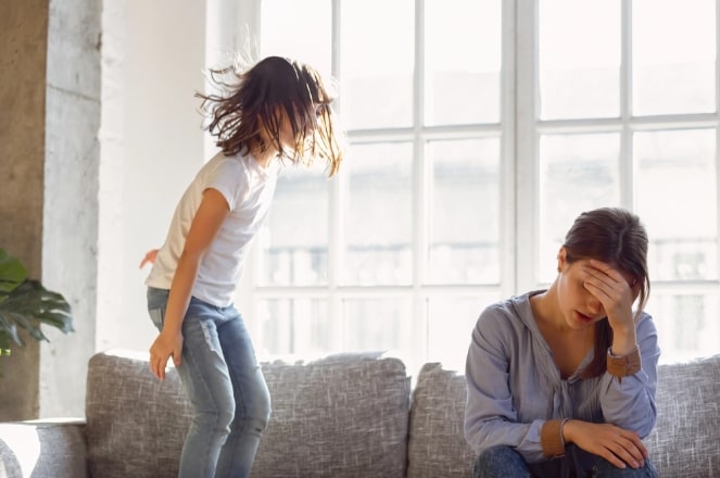 Rối loạn tâm lý ở trẻ mầm non gây ảnh hưởng tiêu cực đối với mối quan hệ gia đình (Ảnh: Sưu tầm Internet)