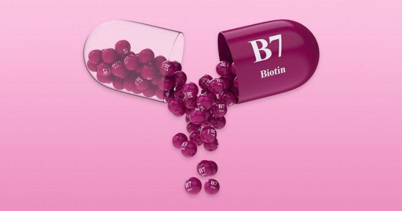 Viên uống bổ sung vitamin B7 - Biotin (Ảnh: Sưu tầm Internet)