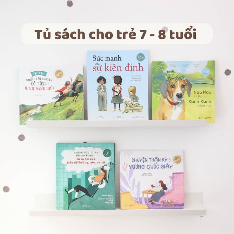 Sách cho bé 7 tuổi nên đọc. (Ảnh: sưu tầm internet)