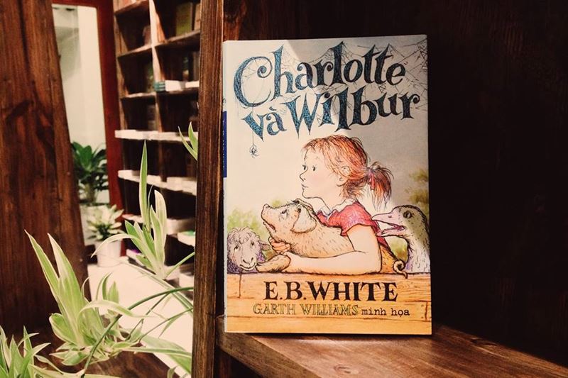 Cuốn Charlotte Và Wilbur. (Ảnh: Internet)