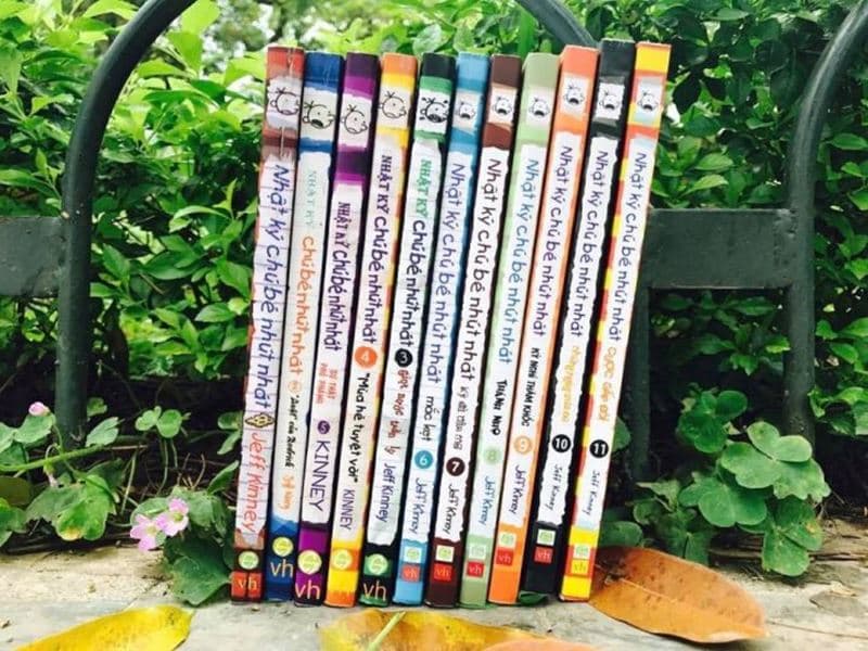 Nhật Ký Chú Bé Nhút Nhát – Jeff Kinney. (Ảnh: Internet)