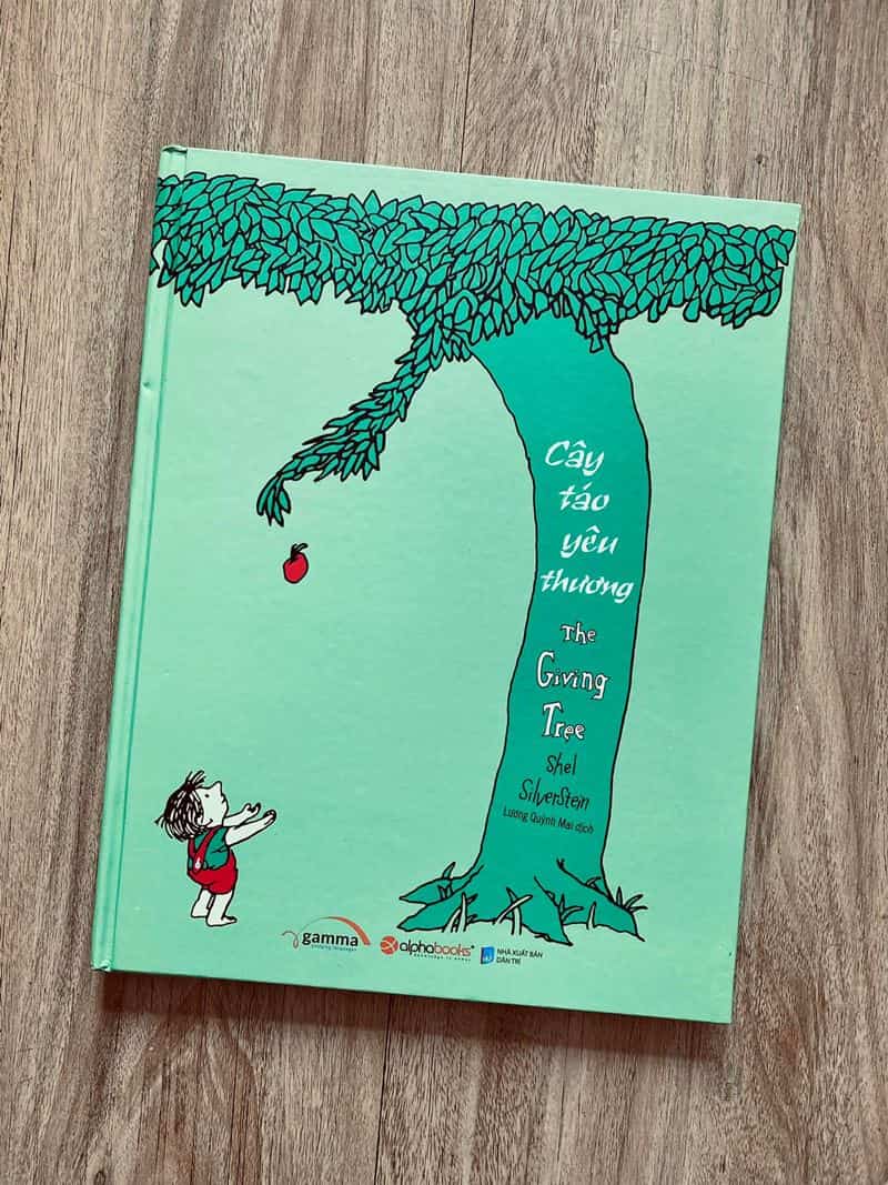 Sách Cây táo yêu thương. (Ảnh: Internet)