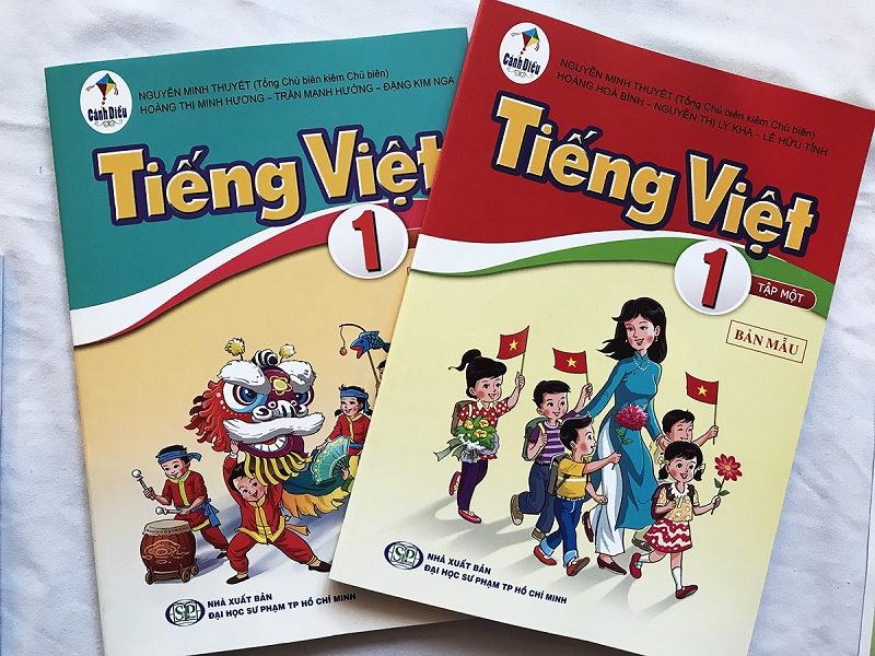 Sách giáo khoa Tiếng Việt lớp 1. (Ảnh: Sưu tầm internet)