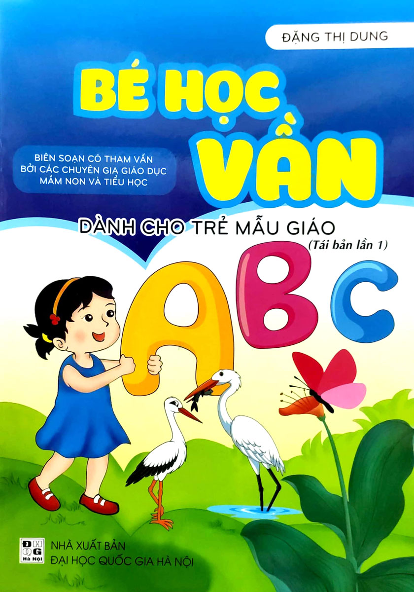 Bé học đánh vần dành cho trẻ mẫu giáo. (Ảnh: Sưu tầm internet)