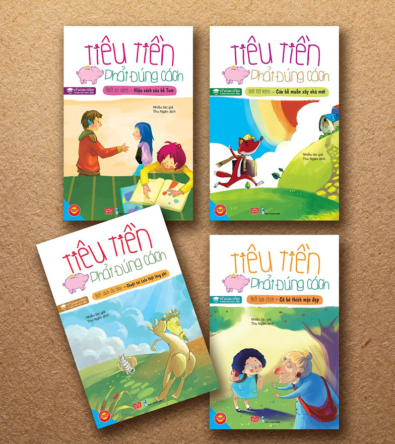 Bộ sách Tiêu Tiền Phải Đúng Cách. (ảnh: Sưu tầm internet)