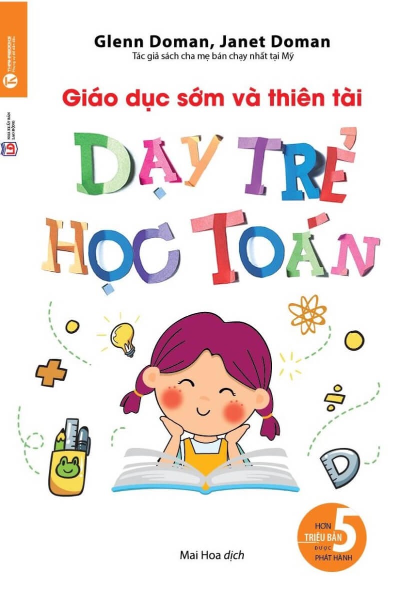 Cuốn sách "Dạy trẻ học toán". (Ảnh: Sưu tầm Internet)