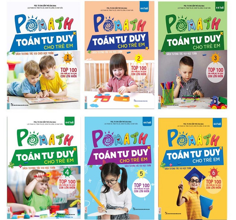 Phát triển năng lực học toán tư duy cho bé với Pomath. (Ảnh: Sưu tầm internet)