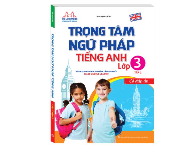 The Langmaster - Trọng Tâm Ngữ Pháp Tiếng Anh (Theo Lớp). (Ảnh: Sưu tầm Internet)