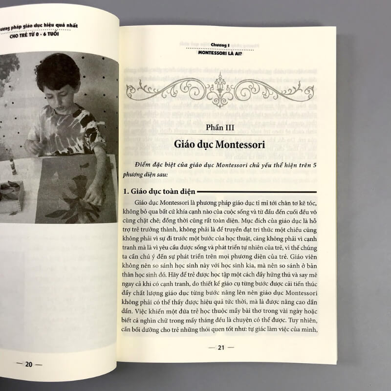 Nên sử dụng những cuốn sách có nội dung gần sát nhất với mô hình Montessori. (Ảnh: Sưu tầm Internet)
