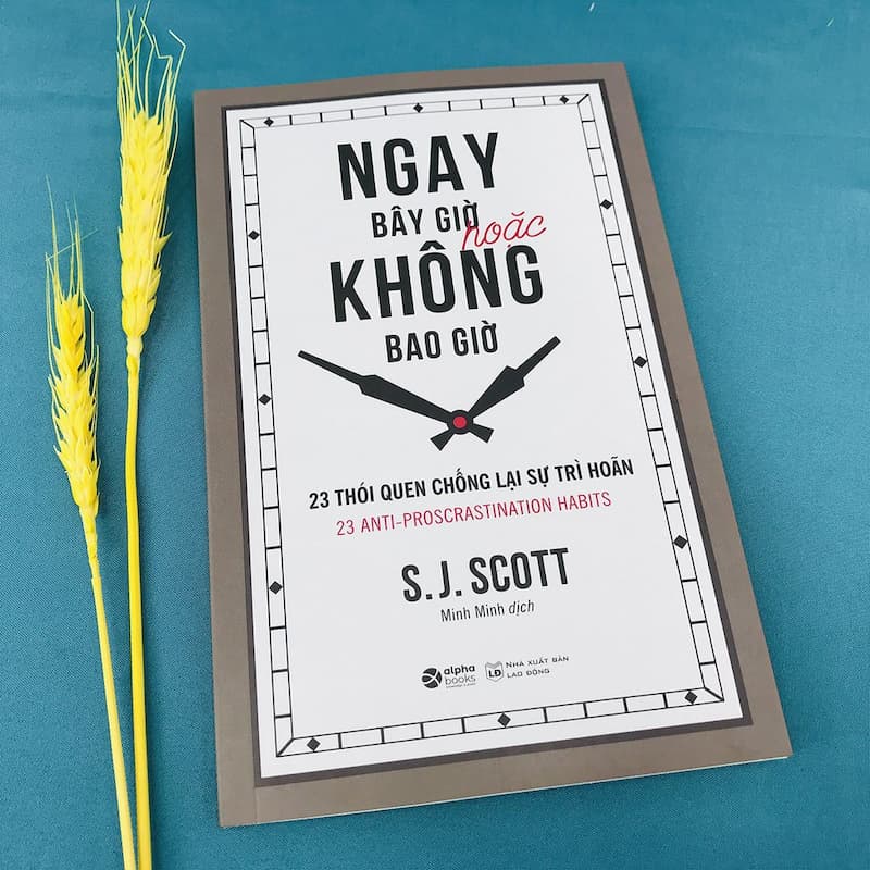 Sách Ngay bây giờ hoặc không bao giờ. (Ảnh: Internet)