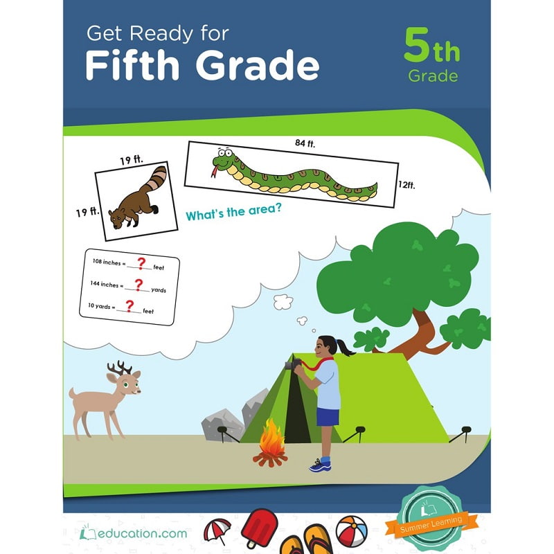 Get ready for fifth grade. (Ảnh: Shopee.vn)