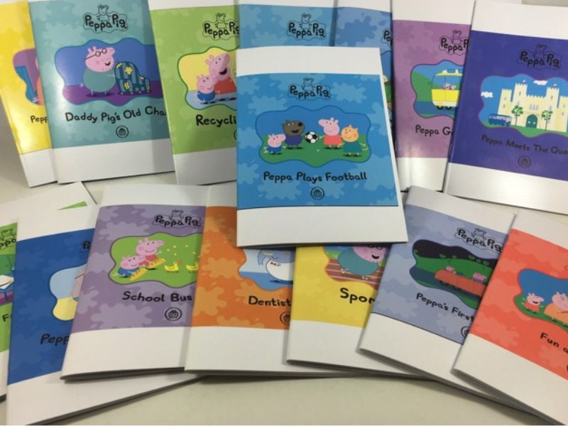 Bộ sách Hook on Phonics với đa dạng chủ đề đang chờ trẻ khám phá. (Ảnh: Sưu tầm Internet)