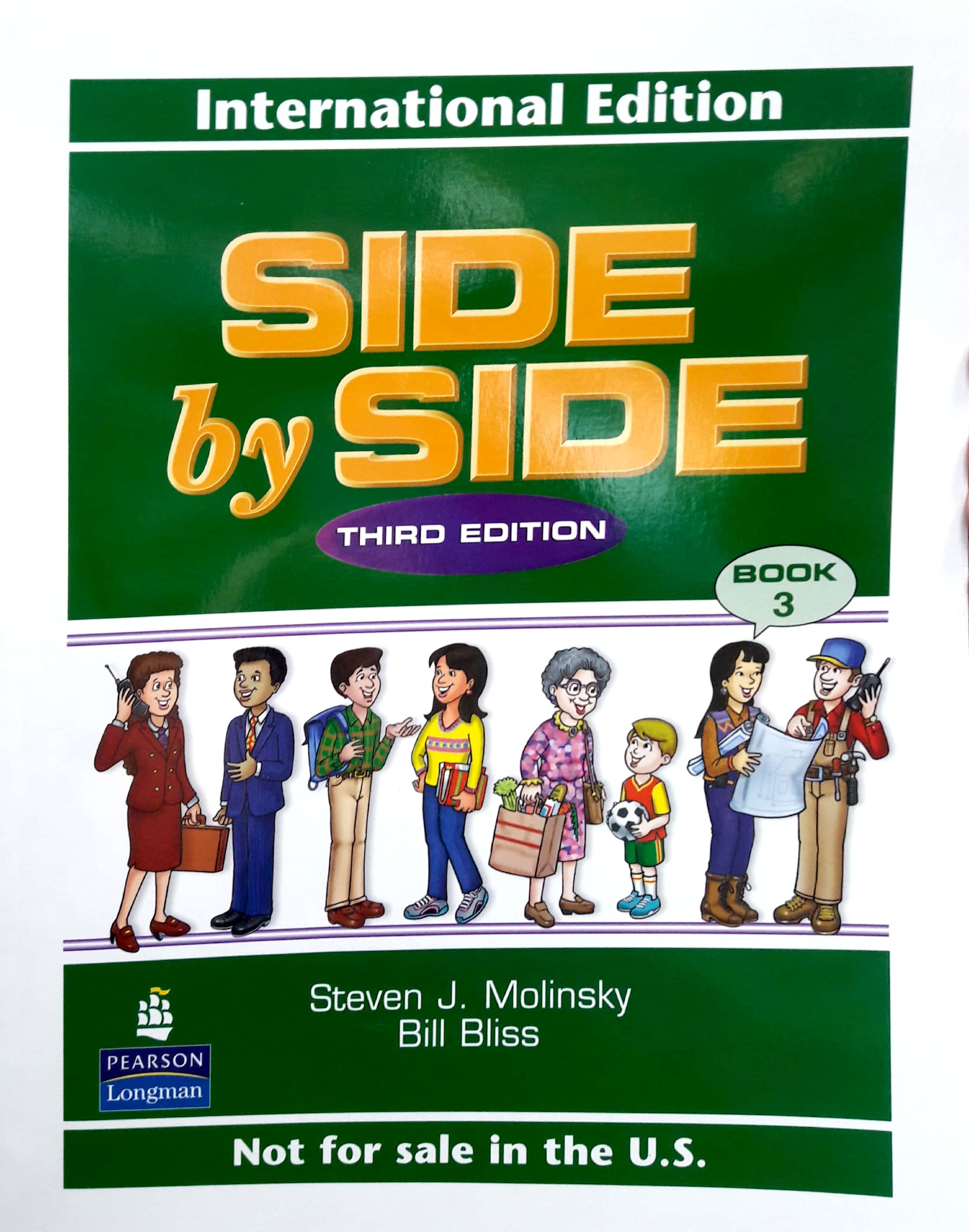 Side by Side: Student Book 3, Third Edition. (Ảnh: Sưu tầm Internet)